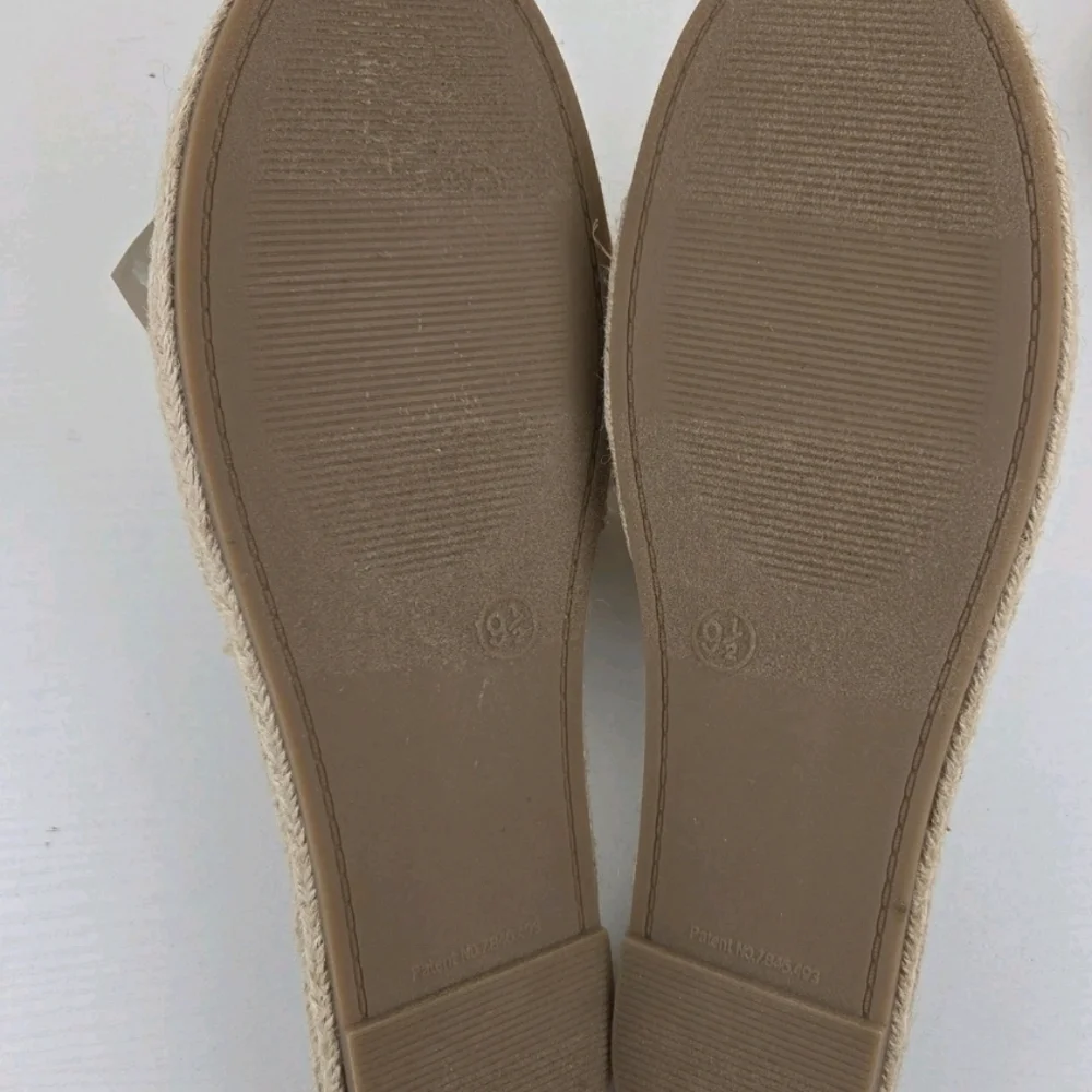 UNIVERSAL THREAD Sonya Woven Slide Sandals Platform Espadrille Coral Womens‎ 9.5